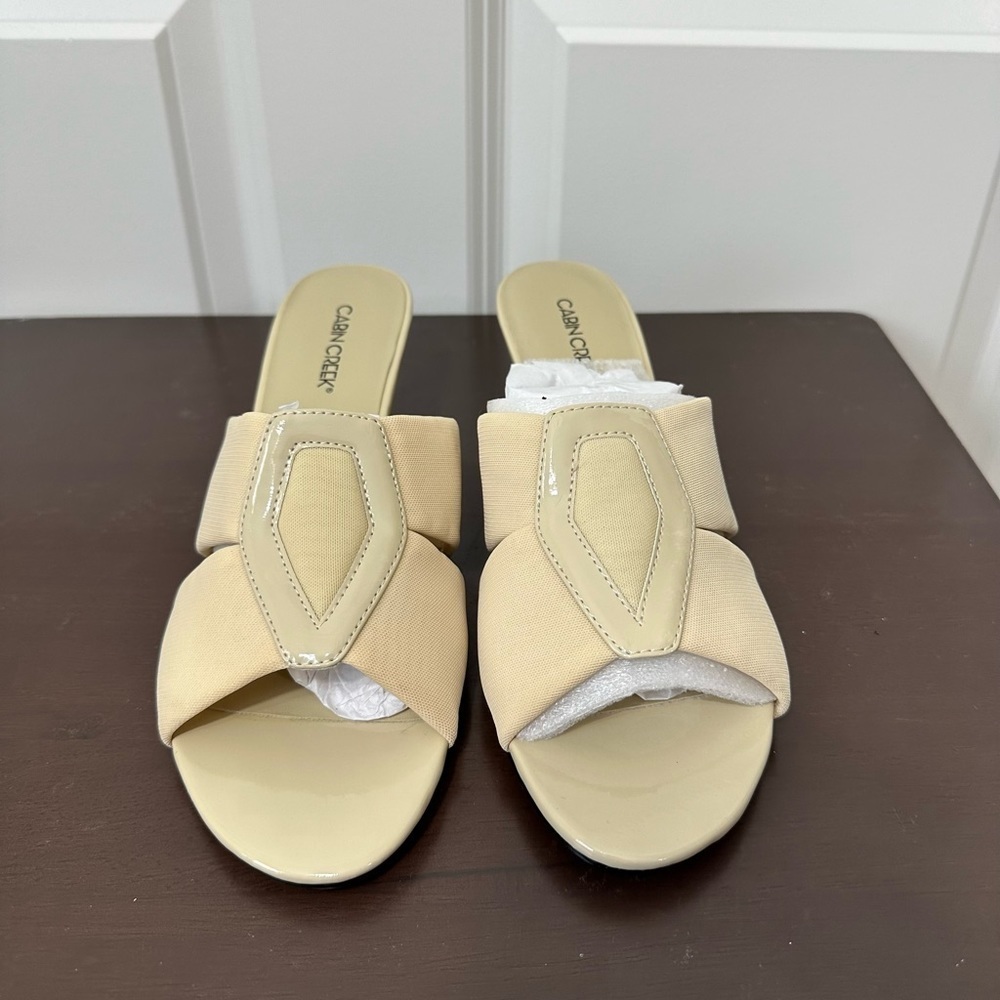 Cabin Creek Slip On Wedge Sandal Size 9 NEW